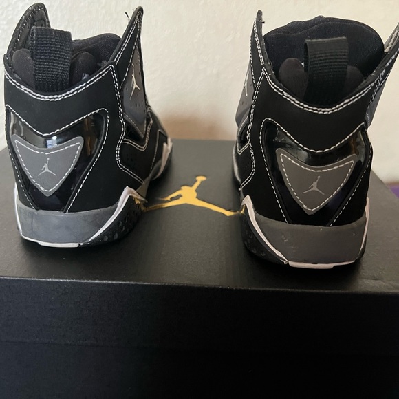 Nike Jordan True Flight Sneakers in “Black Cool Grey” Size 2.5 - Picture 4 of 7